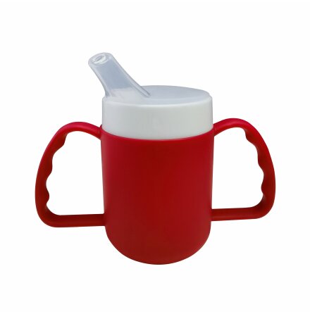 Termo-mugg med tv� handtag